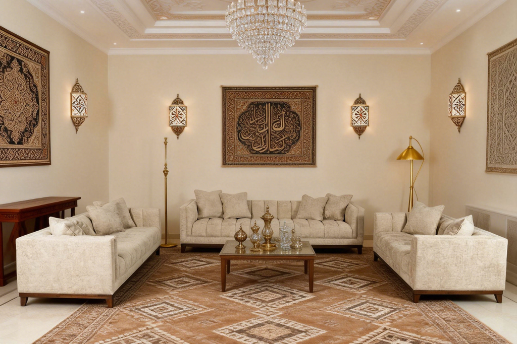 THEO 7 Seater Fabric Sofa (3+2+1+1)