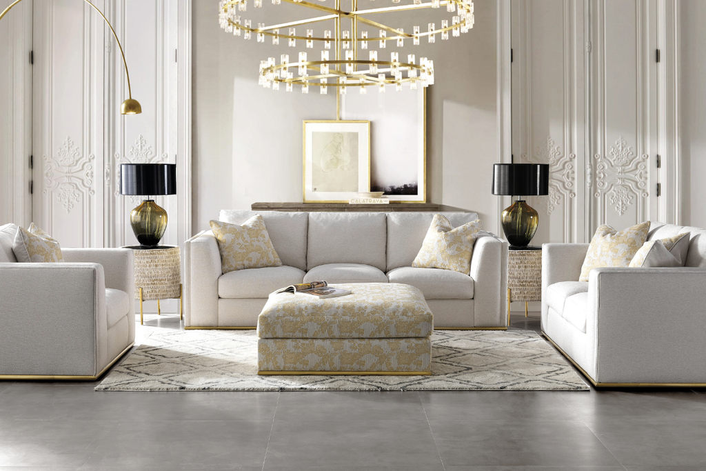 TEMPO 7 Seater Fabric Sofa (3+2+1+1)