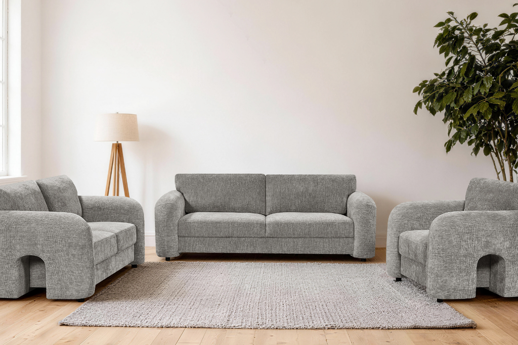 DUNE 6 Seater Fabric Sofa (3+2+1)