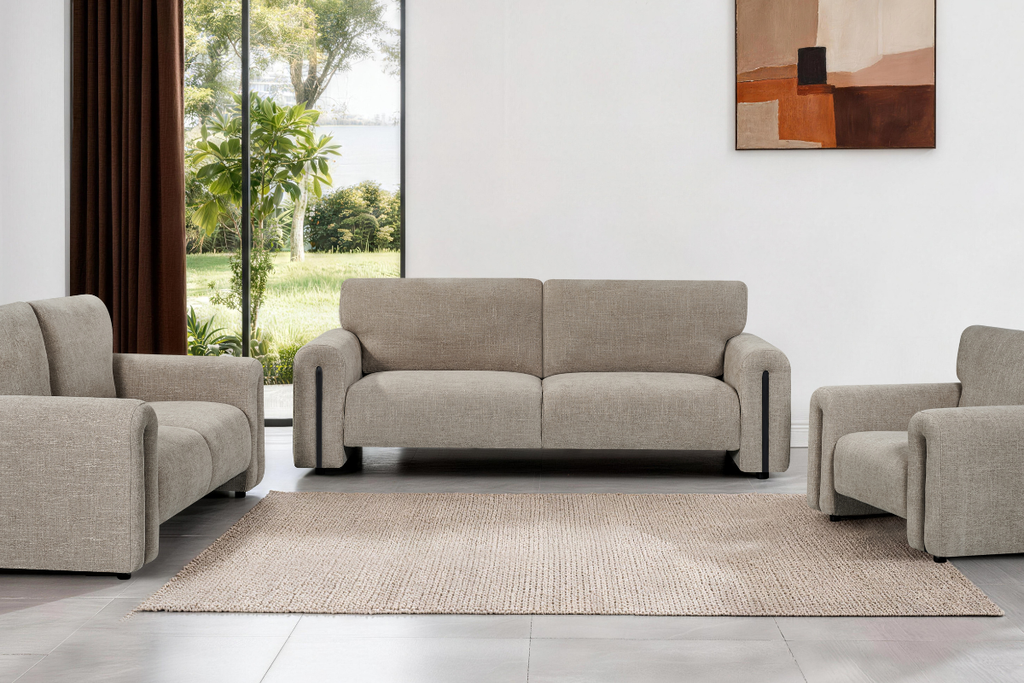 SAHARA 6 Seater Fabric Sofa (3+2+1)