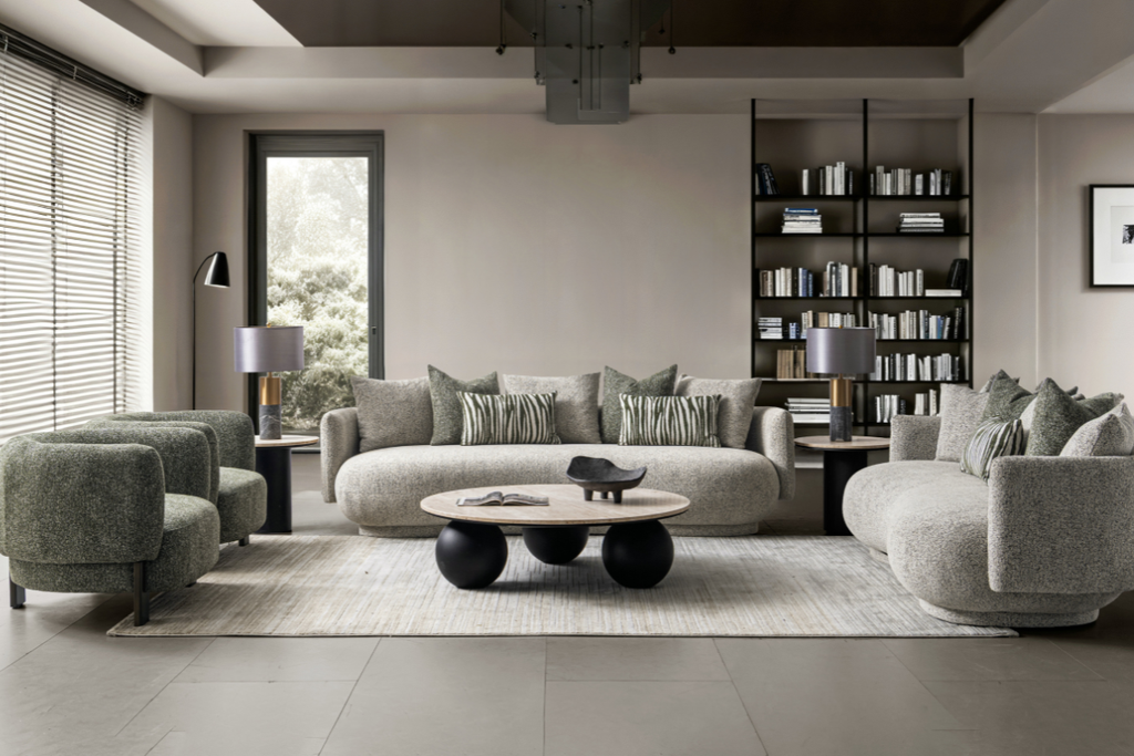 APOLLO 8 Seater Fabric Sofa (3+3+1+1)