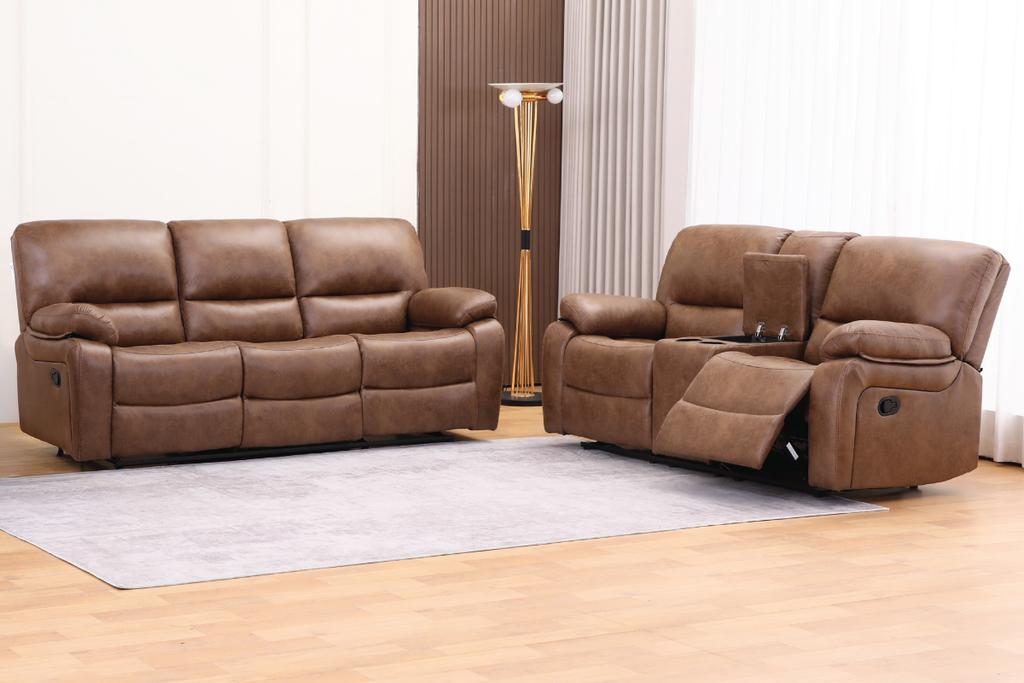 MONACO 5 Seater Fabric Recliner (3+2)