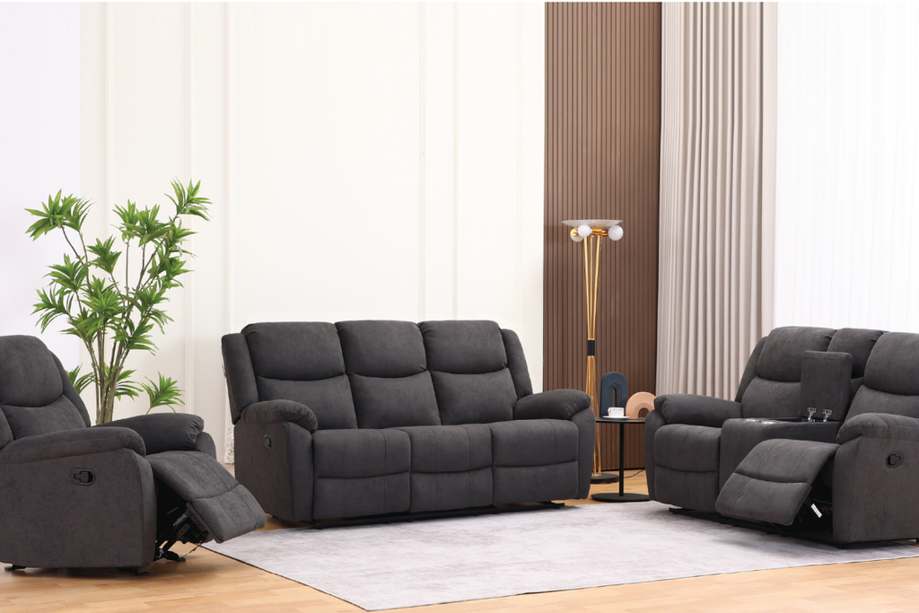 TERRY 7 Seater Fabric Recliner (3+2+1+1)
