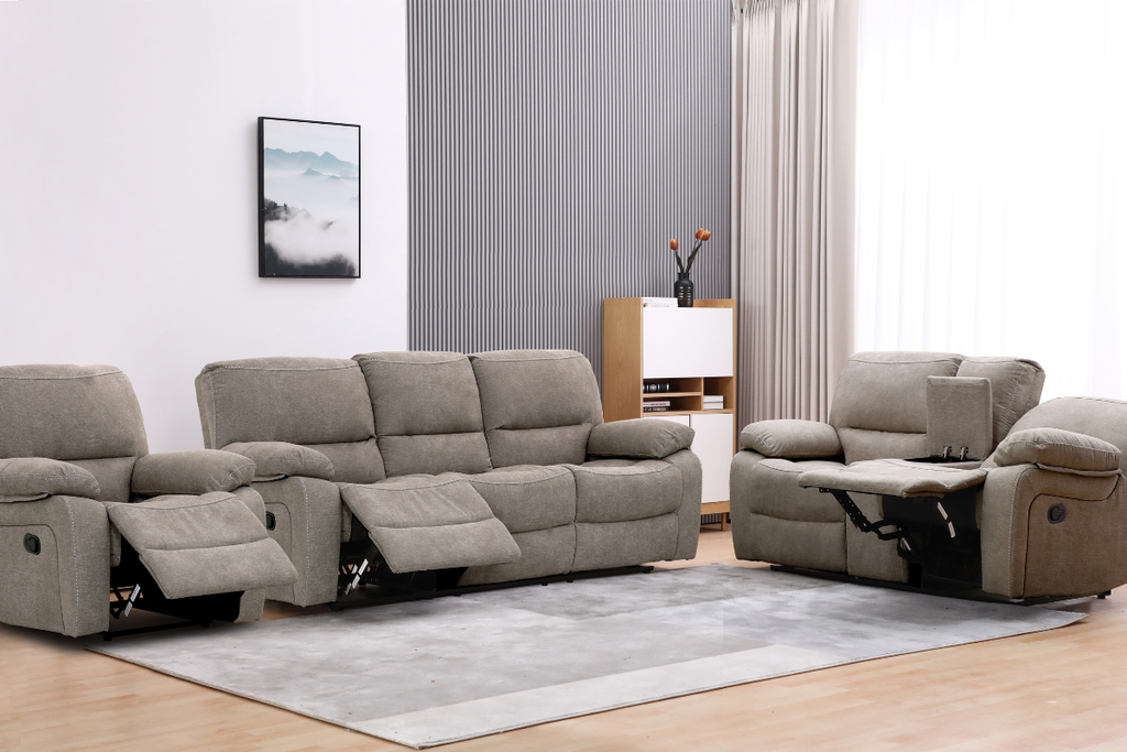 ARCHER 7 Seater Fabric Recliner (3+2+1+1)