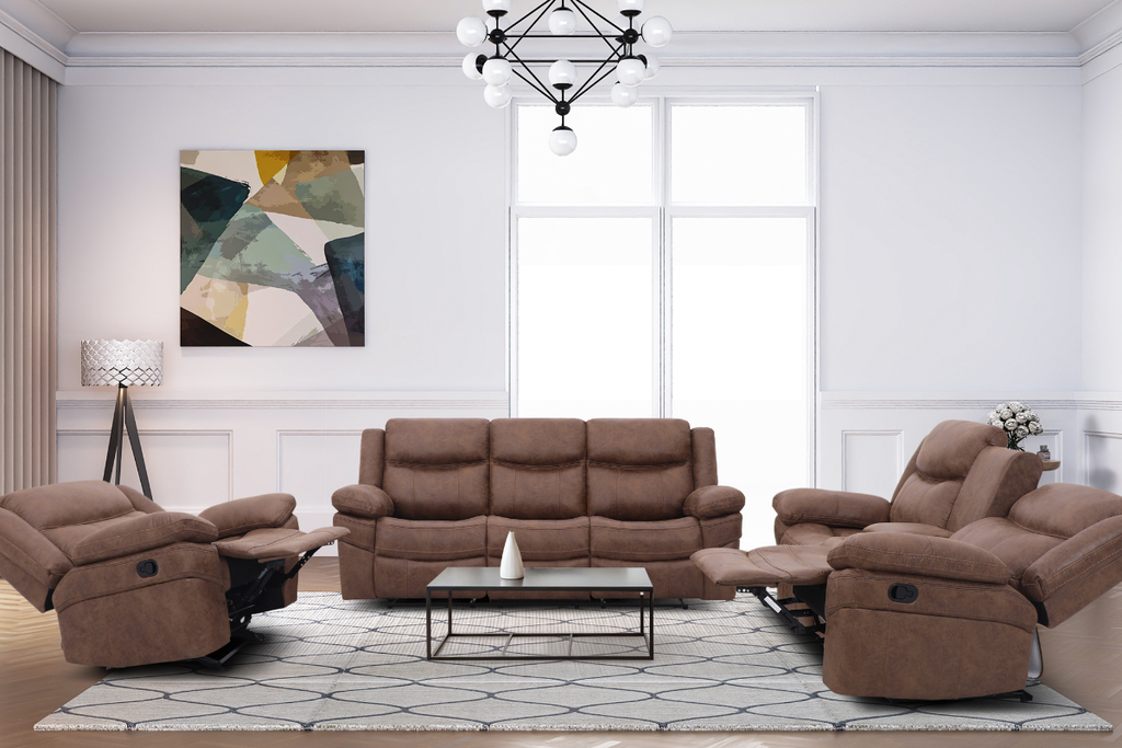 ATLANTA 7 Seater Fabric Recliner (3+2+1+1)