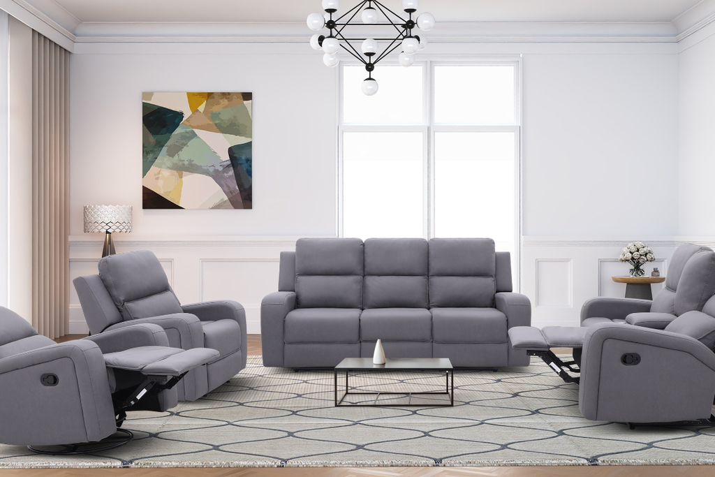 HUGO 7 Seater Fabric Recliner (3+2+1+1)