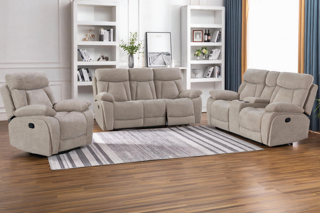 MORRISON 7 Seater Fabric Recliner (3+2+1+1)