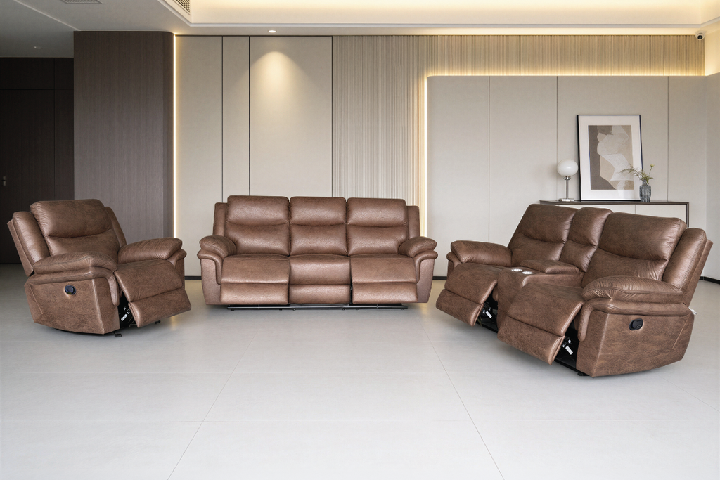 TUSCANY 6 Seater Fabric Recliner (3+2+1)