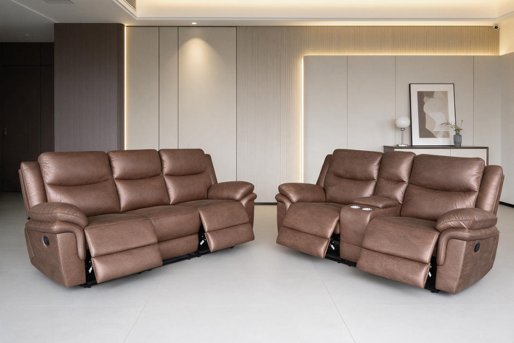 TUSCANY 5 Seater Fabric Recliner (3+2)
