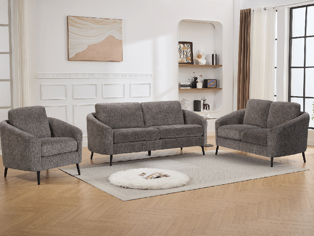HAVEN 6 Seater Fabric Sofa (3+2+1)