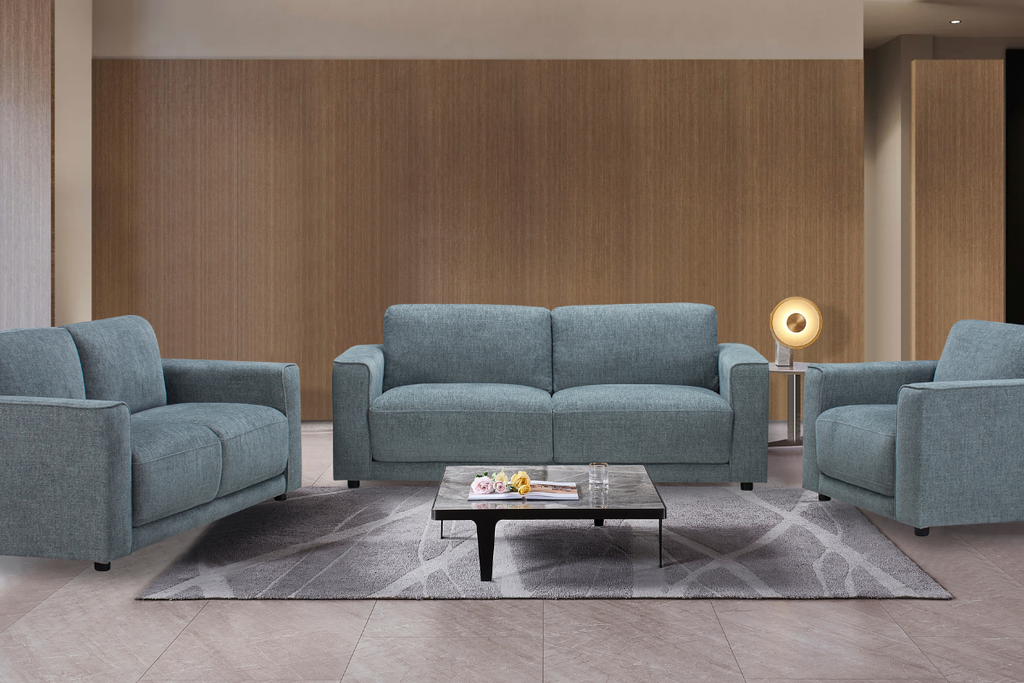 ELONA 6 Seater Fabric Sofa (3+2+1)