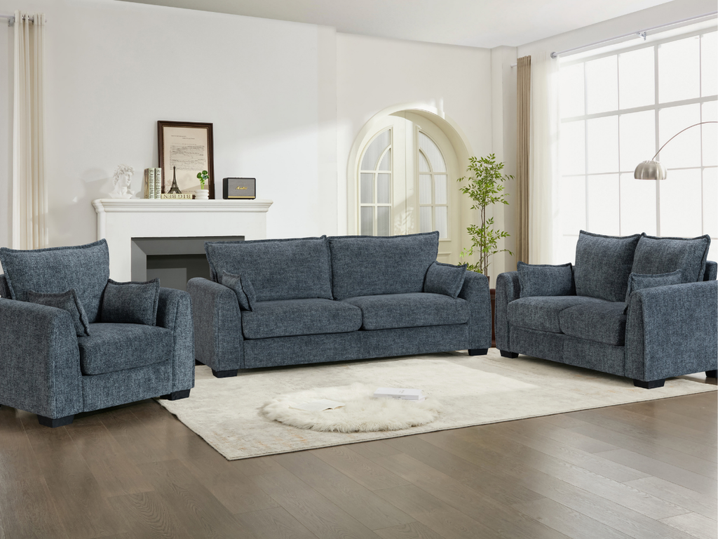 ELYSSE 6 Seater Fabric Sofa (3+2+1)